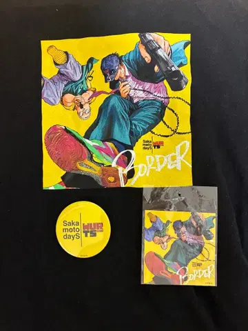 Wurts x 사카모토 데이즈 콜라보 T셔츠 세트