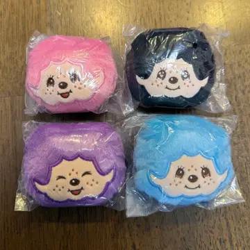 몬치치 페이스 봉제 인형 컬러풀 버전 가챠가챠 세트 판매