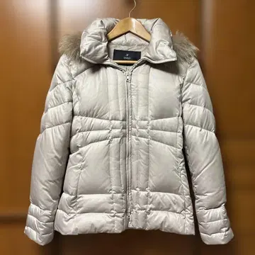 INED 퍼 다운 자켓 L