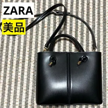 배송비 포함 [ 익명 배송 ] ZARA 시티백 숄더백 가죽 블랙