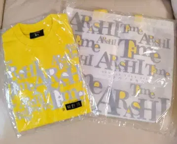 아라시 ARASHI TIME 티셔츠 & 토트백