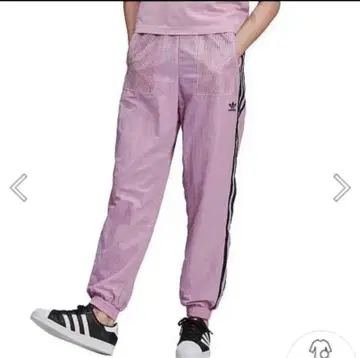 adidas 나일론 팬츠 아디다스 오리지널 핑크