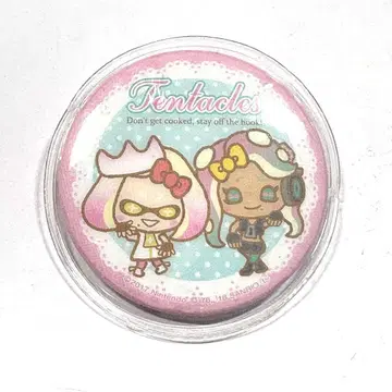 스프라툰2 산리오 콜라보 텐타클즈 히메 이이다 캔뱃지
