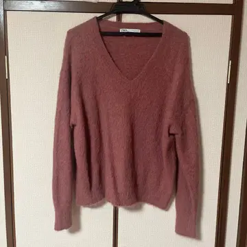 ZARA 니트 핑크 M
