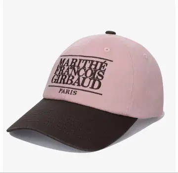 MARITHE + FRANCOIS GIRBAUD 캡 핑크 브라운