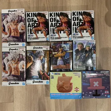 묶음 판매 원피스 피규어 프라이스 출항 DXF 등