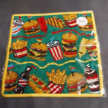 [ 완판템 ] 러브러리 바이 페이 손수건 햄버거