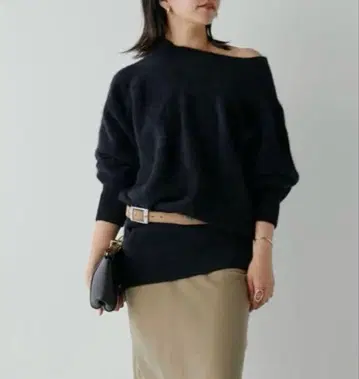 GALLARDAGALANTE 개럴개런트 울 보트넥 니트