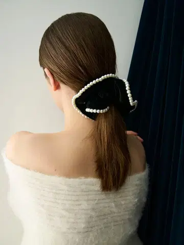 프레이 아이디 헴 비쥬 스크런치 블랙 블랙 펄