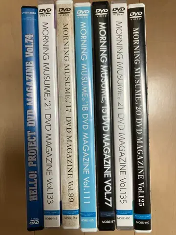 모닝구무스메 DVD 매거진 시리즈 세트