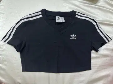 adidas originals 크롭 티셔츠 블랙