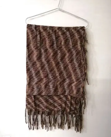 콩트와르 데코토니에 스톨 스카프 브라운 계열