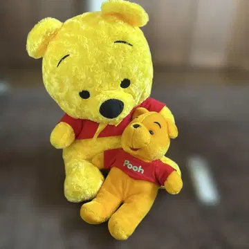 푸우 & 큰 곰 봉제 인형 온라인 크레인 게임 상품