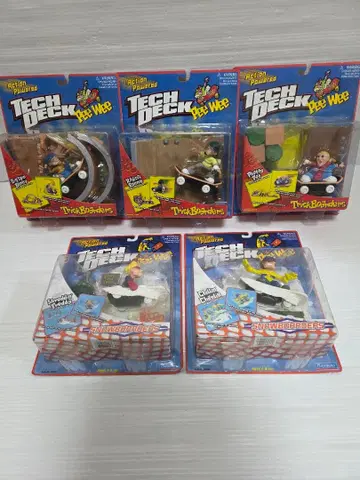 Tech Deck 트릭 스노우 보더 5개 세트 모음