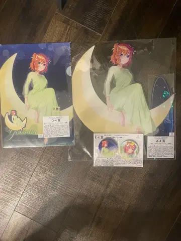 캐릭터 복권 5등분의 신부 네잎 A상, D상, E상 세트