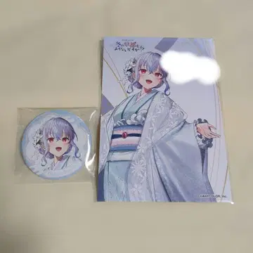 한정 할인 중 니지산지 SMC조 최애 여행 엽서 캔뱃지 하카세 후유키