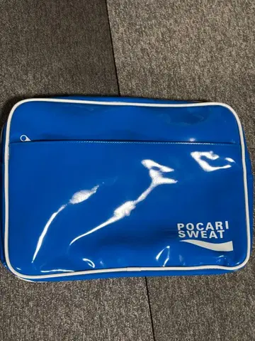 포카리 스웨트 에나멜 숄더백 중형