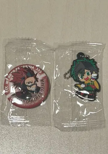 나의 히어로 아카데미아 러버 키링 캔뱃지 세트 쿠라스시