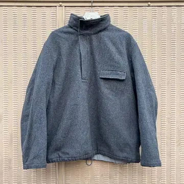 울 하프 지퍼 자켓