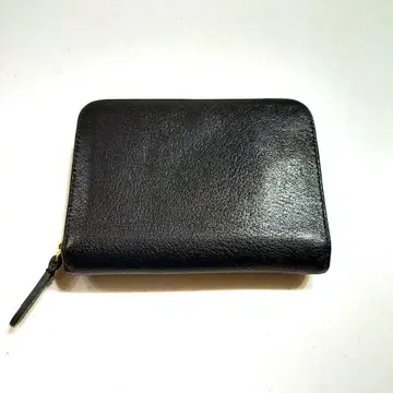 A-LOOK 올리브 가죽 접이식 지갑