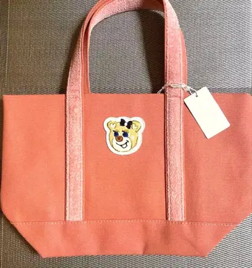 새상품 LOVERARY 페이러 올드 테디 와펜 토트백