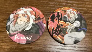 은혼 캐릭터 배지 컬렉션 요시와라 염상편 카무이 2개 세트