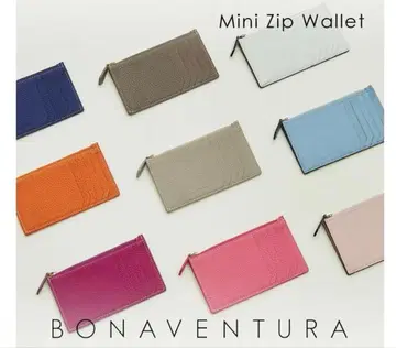 보나벤츄라 미니 지퍼 월렛 프래그먼트 케이스