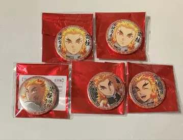 귀멸의 칼날 제비뽑기 캔뱃지 렌고쿠