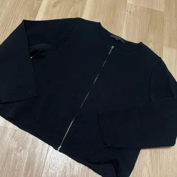 ANAYI 가디건 긴팔 지퍼 달린