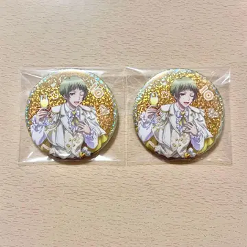 애니카페 나루코 유우 글리터 캔뱃지