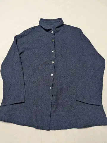 grape 그레이프 요코하마 모토마치 융모 울 셔츠