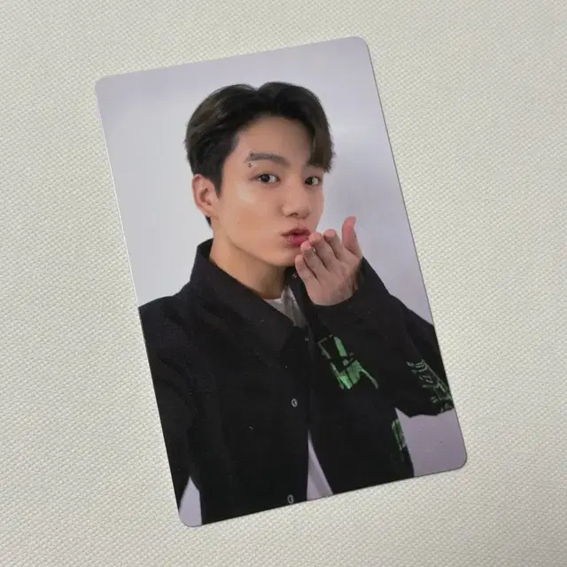 방탄 정국 일본 FC w회원 포카