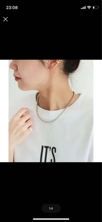 RELUME 볼 체인 목걸이 저널 스탠다드 레리움