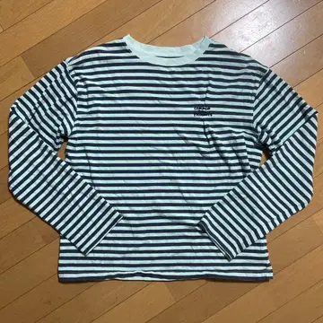 COMMON GULL PRODUCTS 파랑 애벌레 보더T 네이비 L