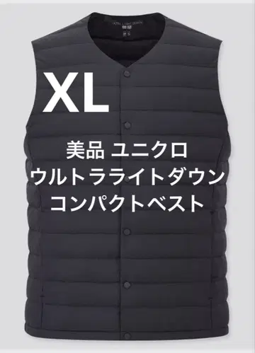 새상품급 유니클로 울트라 라이트 다운 컴팩트 베스트 네이비 사이즈 XL