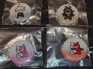 단간론파 도트 그림 캔뱃지 키보 고쿠하라