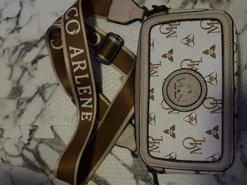 COCO ARLENE 로고 프린트 숄더백