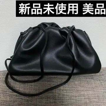 숄더백 블랙 새상품 미사용 가죽 백