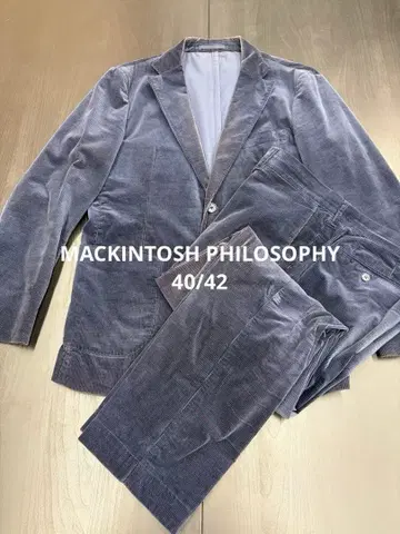 MACKINTOSH PHILOSOPHY 40/42 코듀로이 수트
