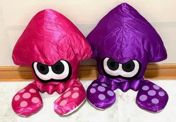 닌텐도 스프라툰 오징어 봉제 인형 2체 세트