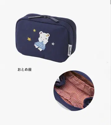 [ 새상품 미개봉 ] familiar 별자리 파우치 네이비 처녀자리