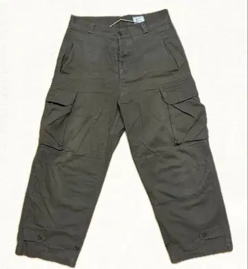 올리브 그린 카고 팬츠 4 포켓