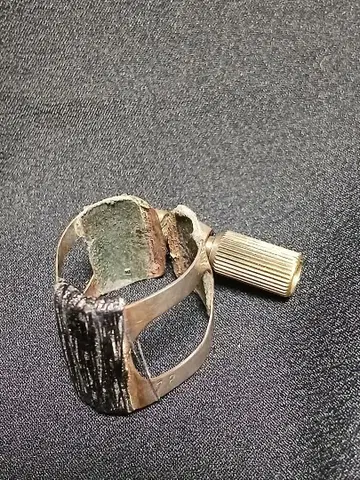 소프라노 색소폰 리가처 나가마츠 구리제 은도금