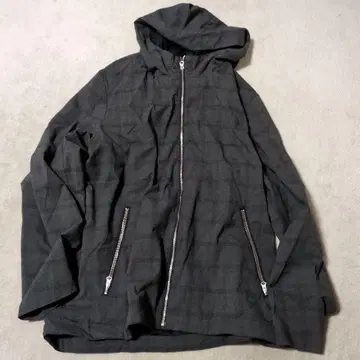 RAGEBLUE 후드 부착 체크 자켓 L