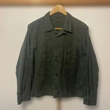 텐더 로인 오픈 카라 셔츠 small