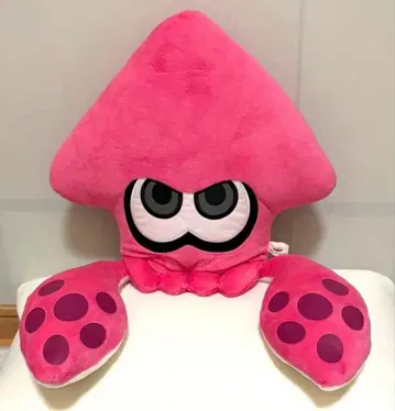 닌텐도 스프라툰 2 제일복권 오징어 봉제 인형