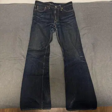 플랫 헤드 3007w31 부츠컷 다크 네이비