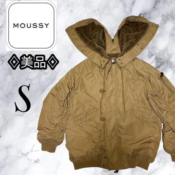 MOUSSY 마우지 밀리터리 자켓 N-2B y2k 00 보아 리브