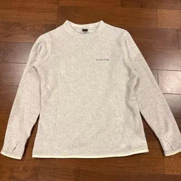 mont-bell 플리스 S 사이즈 아이보리 계열