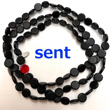 B42 SENT 베네치아 유리 목걸이